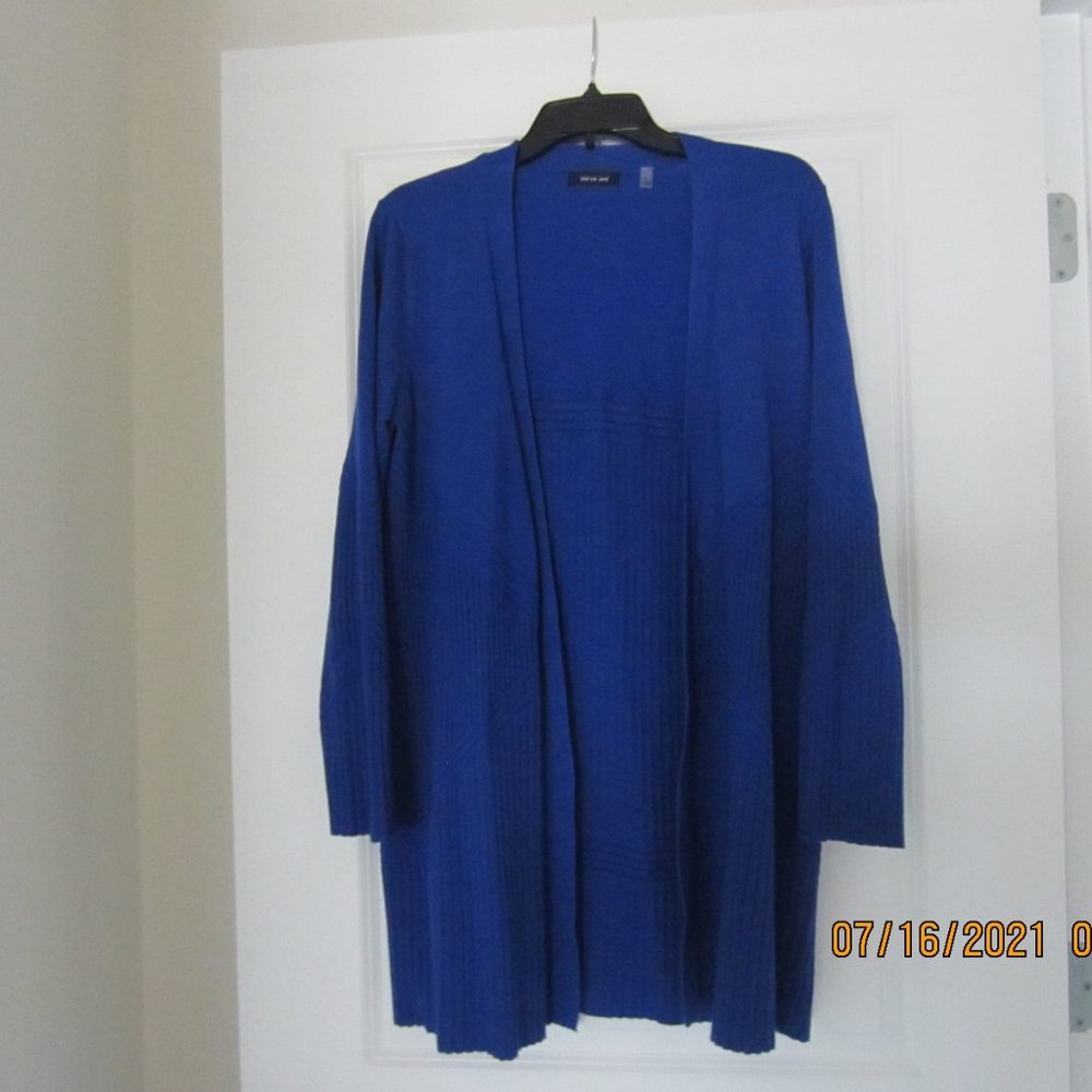 Verve Ami Cardigan Ribbed Long Sleeve Sweater